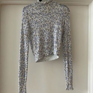 Zara  purple top blouse